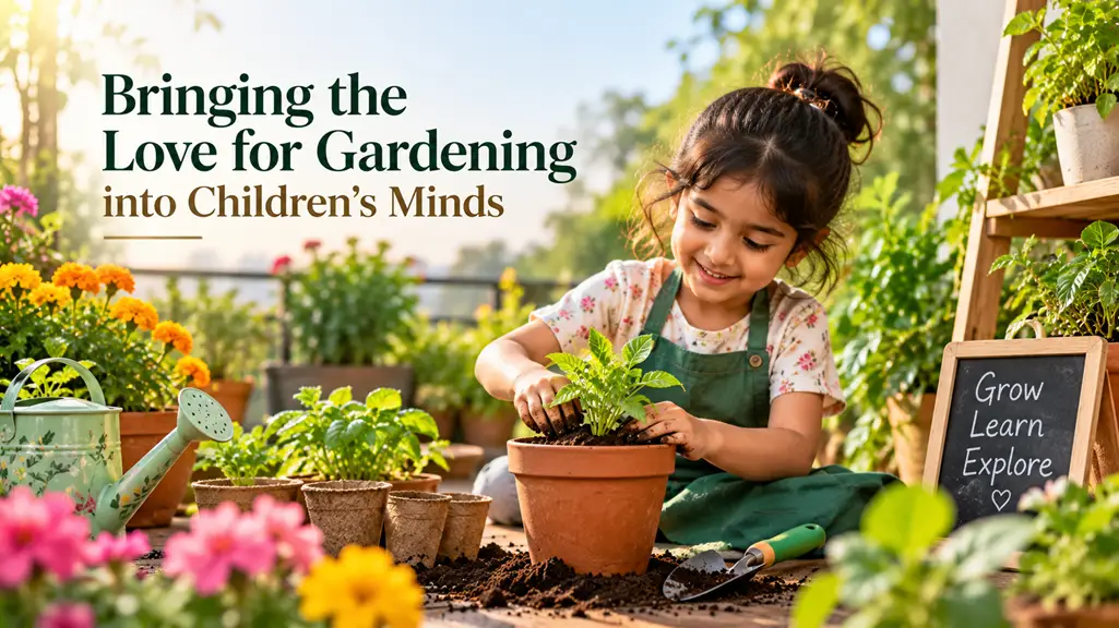 Gardening in Children mind Gardening in Children mind